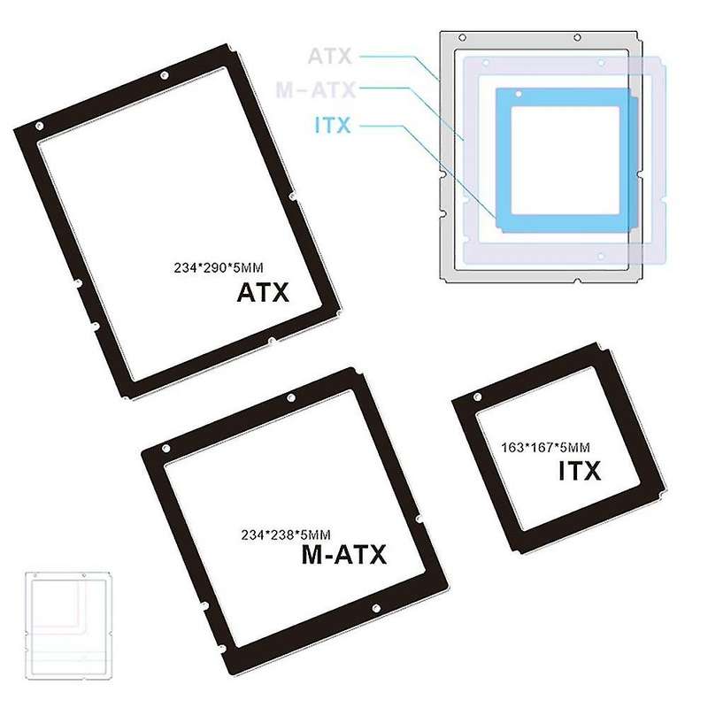Argb Motherboard Lighting Pad 5v3pin Pc Case Frame Decor Aura , Itx