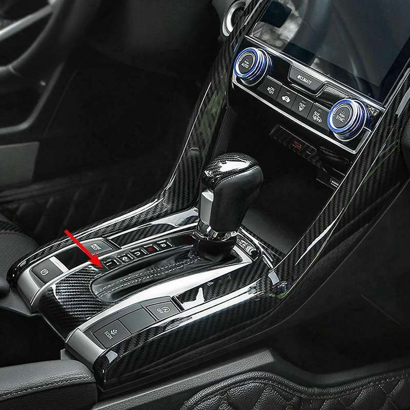 Gear Panel Frame Cover Trim for Honda Civic 10th 2016-2019