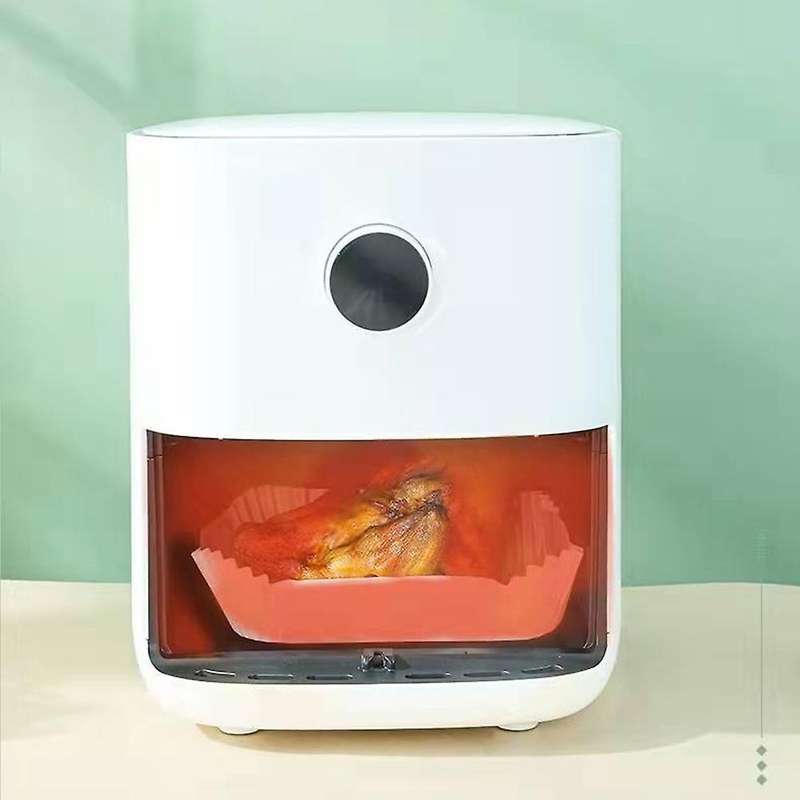 100pcs Air Fryer Disposable Paper Liner Non-stick Oil-proof,b