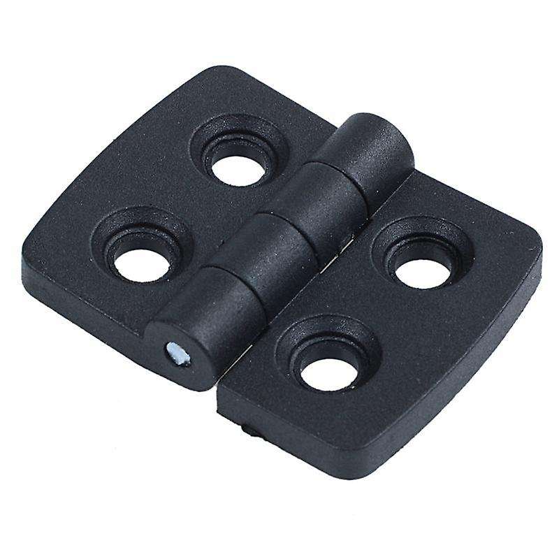 30pcs Reinforced Black Plastic Door Hinges 40mm X 30mm