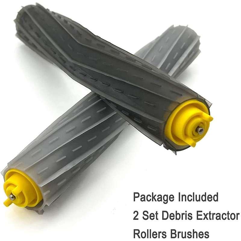 2 Set Rollers for Irobot Roomba with 800 and 900. Central Brush Kit