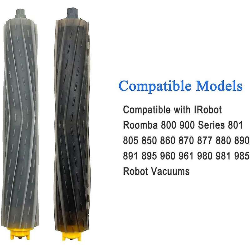 2 Set Rollers for Irobot Roomba with 800 and 900. Central Brush Kit