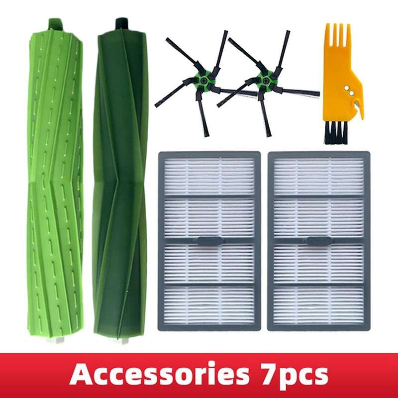 1set for Irobot Roomba S9 Main Rolling Brush Side Brushes Hepa Filter