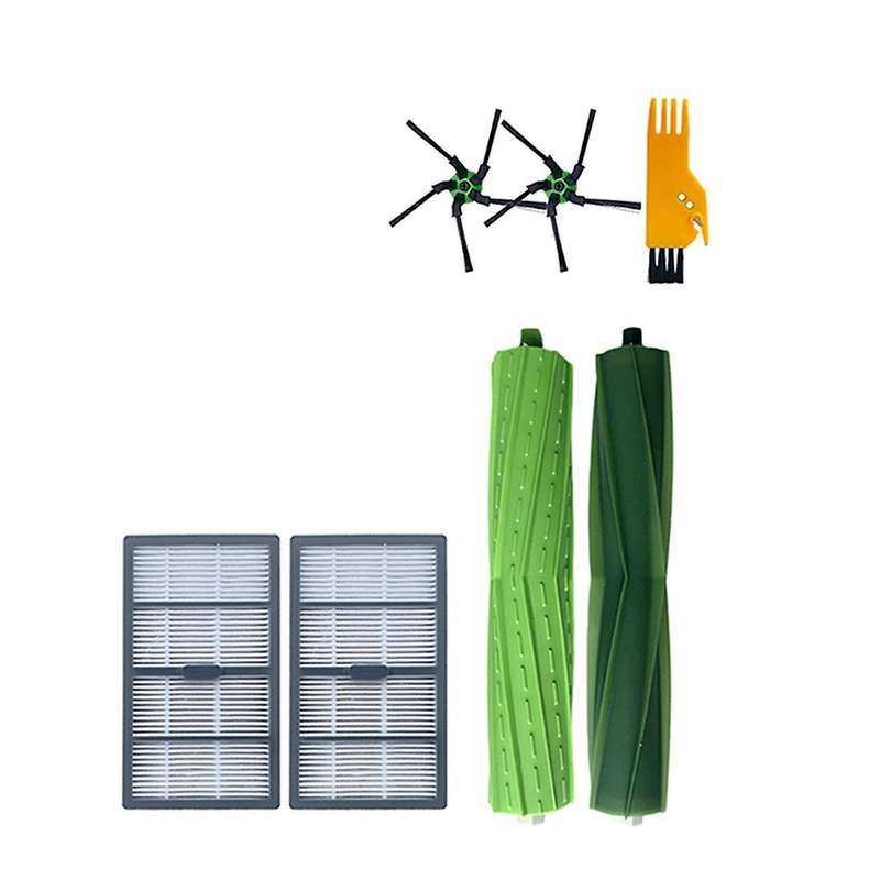 1set for Irobot Roomba S9 Main Rolling Brush Side Brushes Hepa Filter