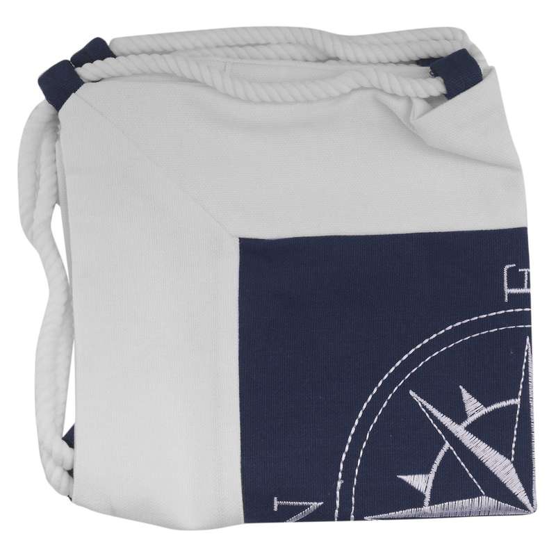 Navigation Furnishing Navy Sea Marine Pillow Case Canvas-blue