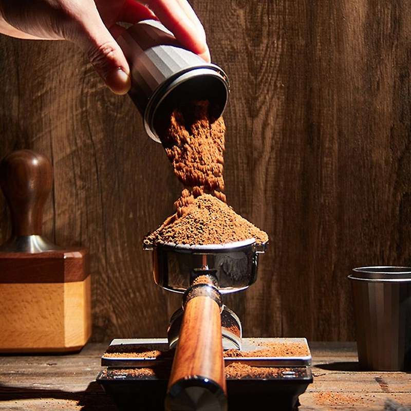 51mm Coffee Dosing Cup Sniffing Mug for Espresso Machine Black