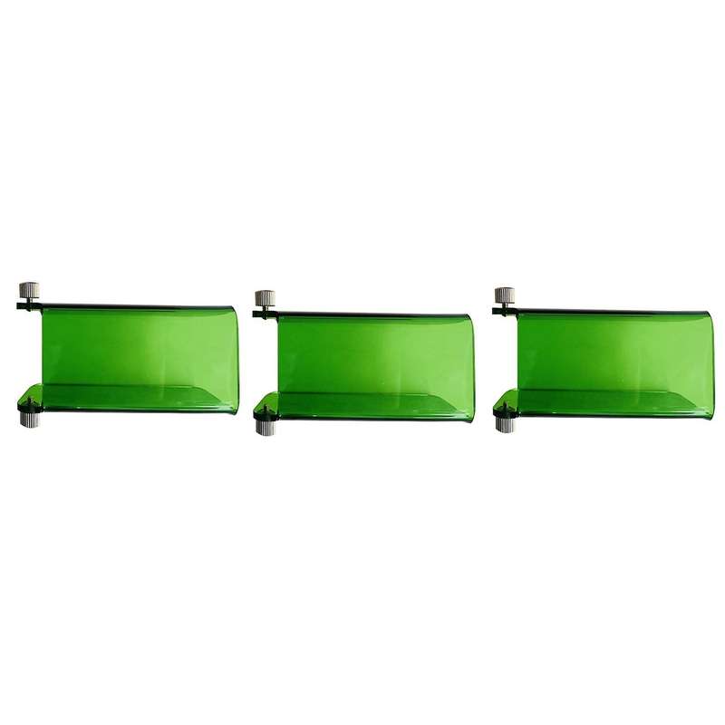 3 Pcs 40mm Laser-goggles Goggles Bcx Laser-safety Glasses (green)