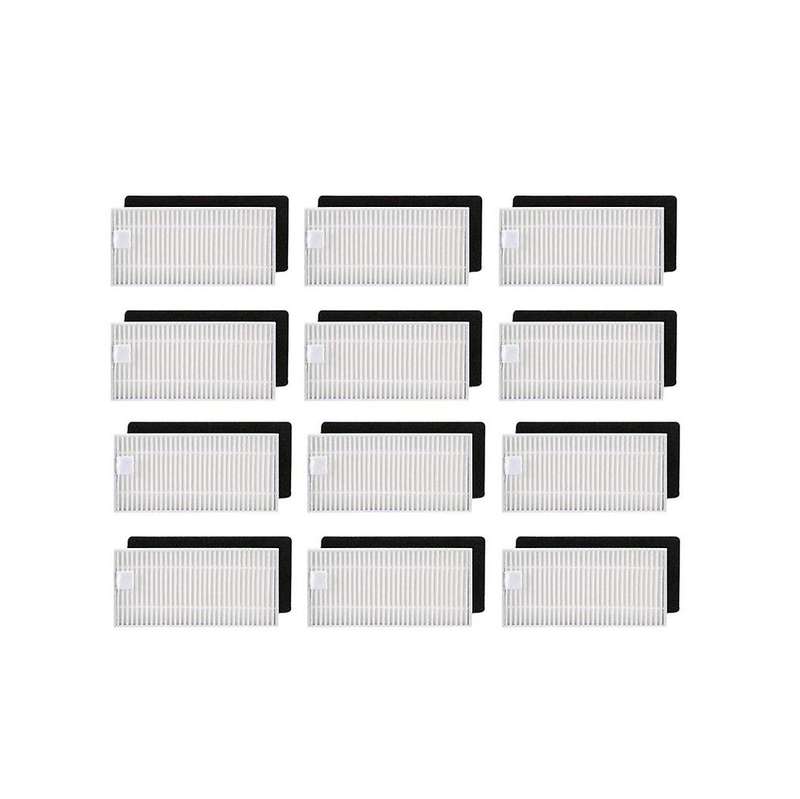 12-pack Hepa Filter for Ecovacs Deebot N79 N79s Vacuum Parts