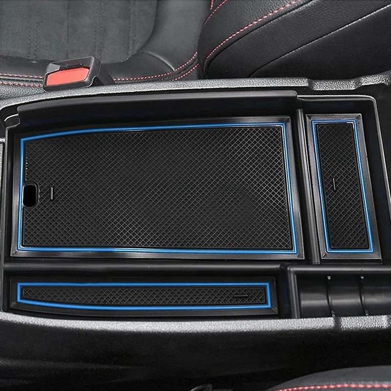 Center Console Organizer for Ford Bronco Sport 2021 2022, Blue
