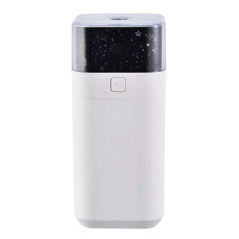 Humidifier 250ml Cold Fog Humidifier Silent Humidifier with Lamp