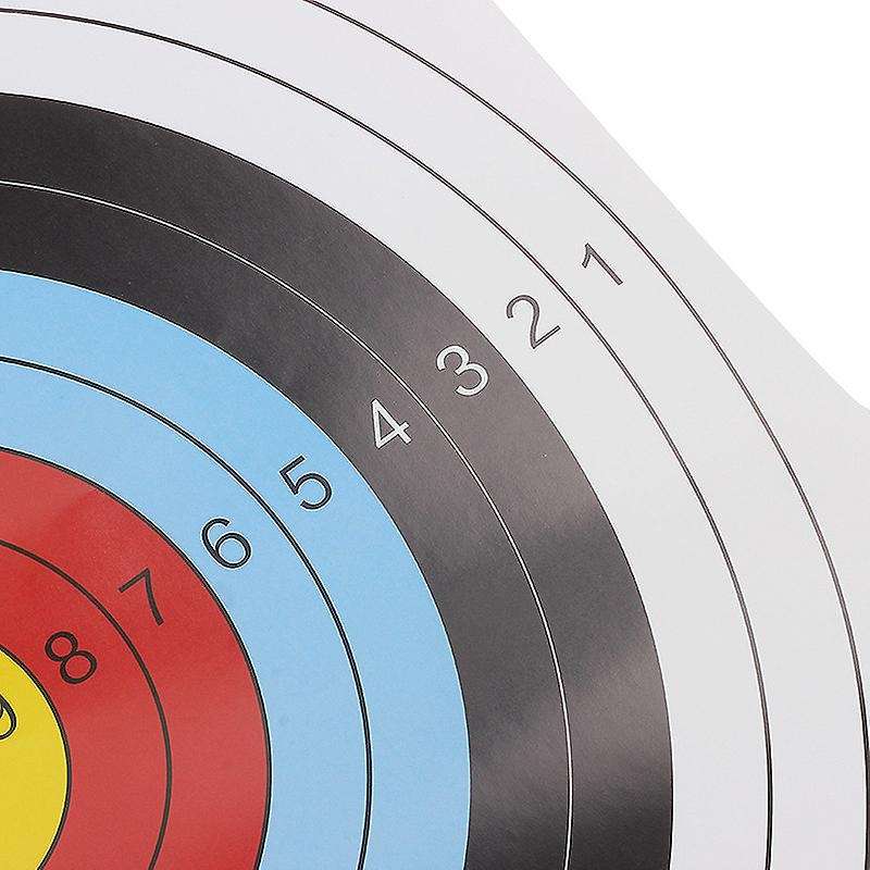 30pcs Archery Paper Targets Arrows Targets Beginner, 16x16 Inch