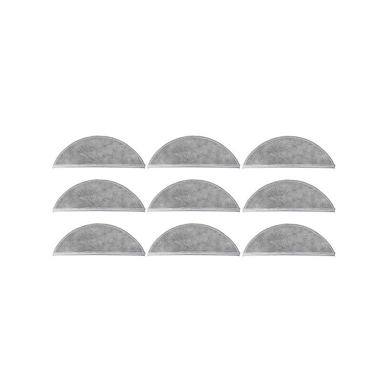 9 Pcs Mop Cloth for Xiaomi Lydsto R1 Sweeper Robot Vacuum Cleaner
