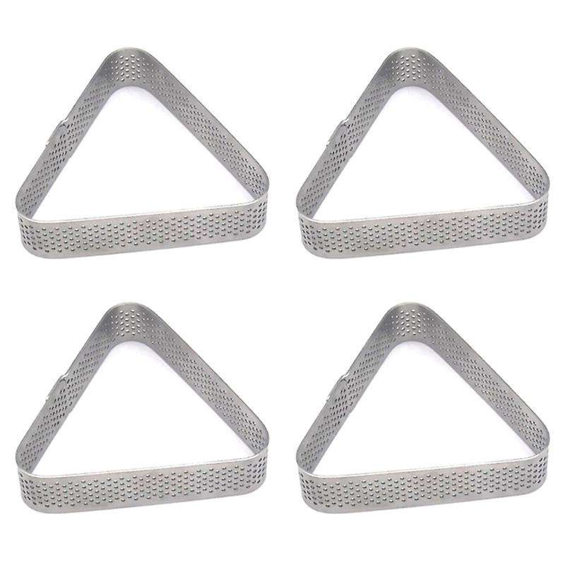 Stainless Steel Porous Tart Ring Tower Pie Cake Mould Baking