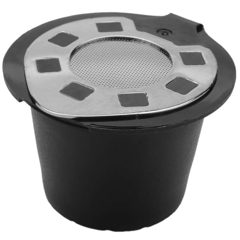 6 Pcs Reusable Refillable Refill Coffee Capsule Pod Filter Baskets