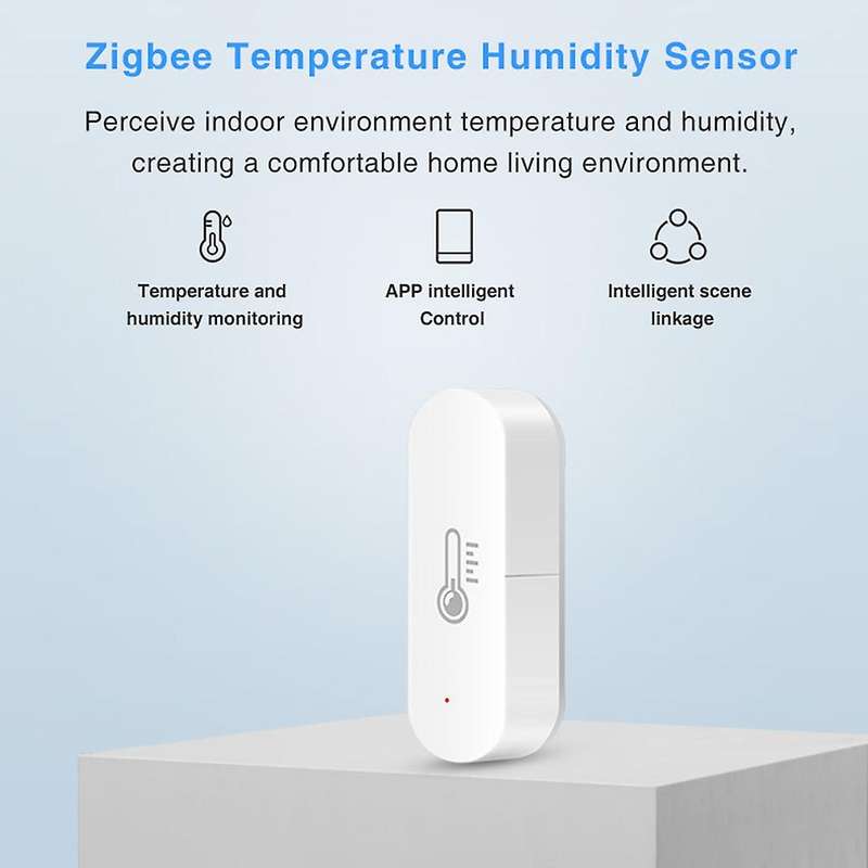 Tuya Zigbee Temperature and Humidity Sensor Smart Home Detector