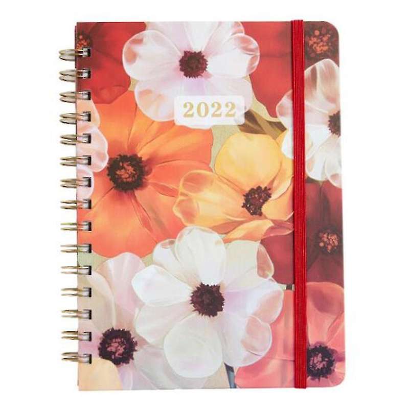 Planner Weekly & Monthly Planner,elastic Closure & Inner Pocket,red