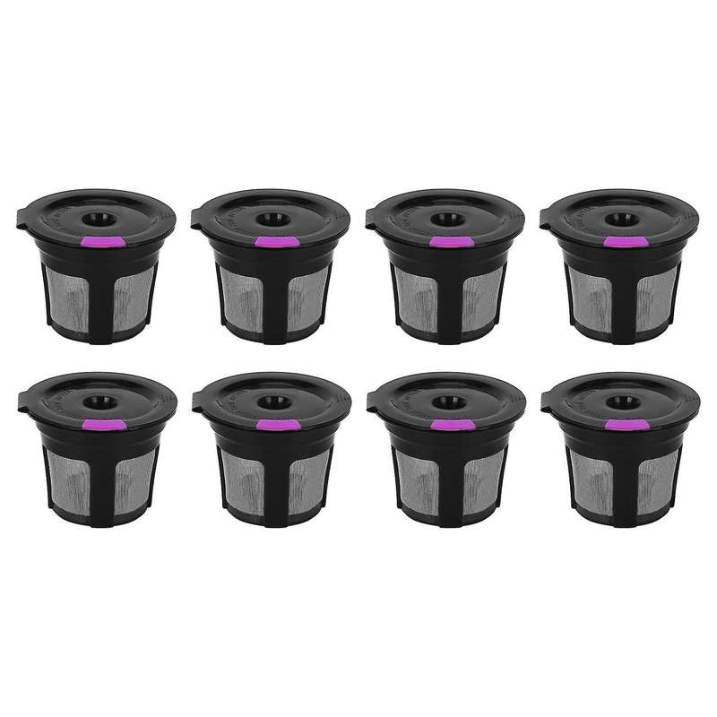 8 Pcs Reusable K Cups for Keurig 2.0&1.0 Universal