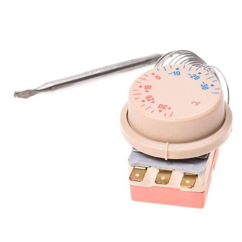 Ac 250v 16a Freezer Refrigerator Thermostat -30 to 30 Celsius Degree