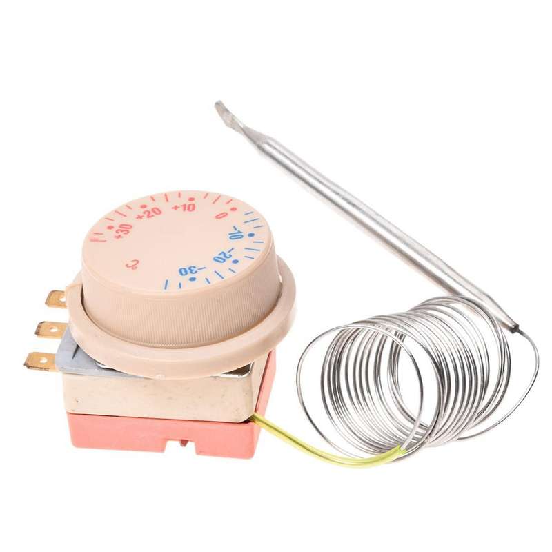 Ac 250v 16a Freezer Refrigerator Thermostat -30 to 30 Celsius Degree