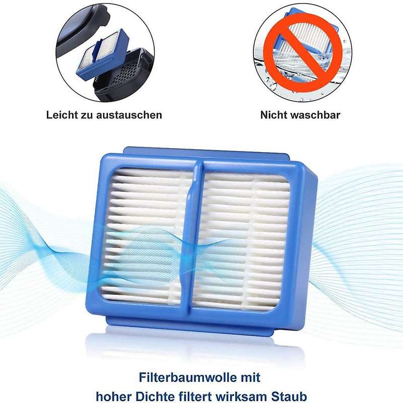 Pre-motor Filter&hygiene Filter with Brush for Aeg Askqx9 Qx9-1-50ib