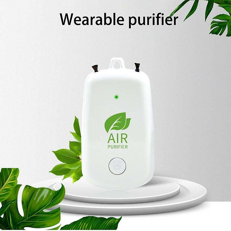 12 Million Negative Ion Generator Purifier Fashion Personal White