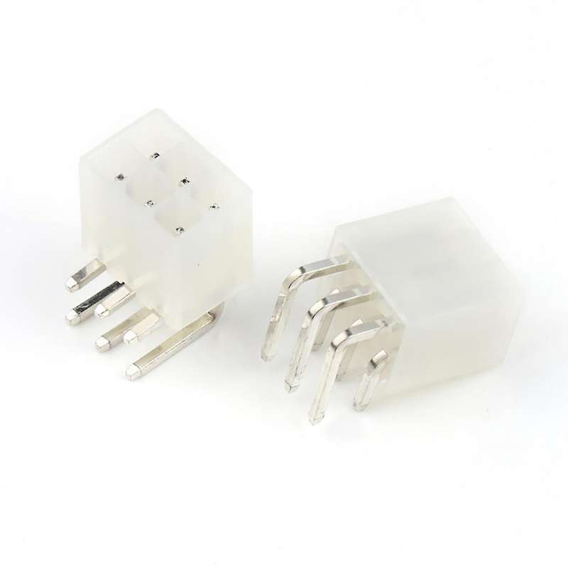 50pcs 6p Curved Pin Socket 4.2mm 2x3p Female Connector