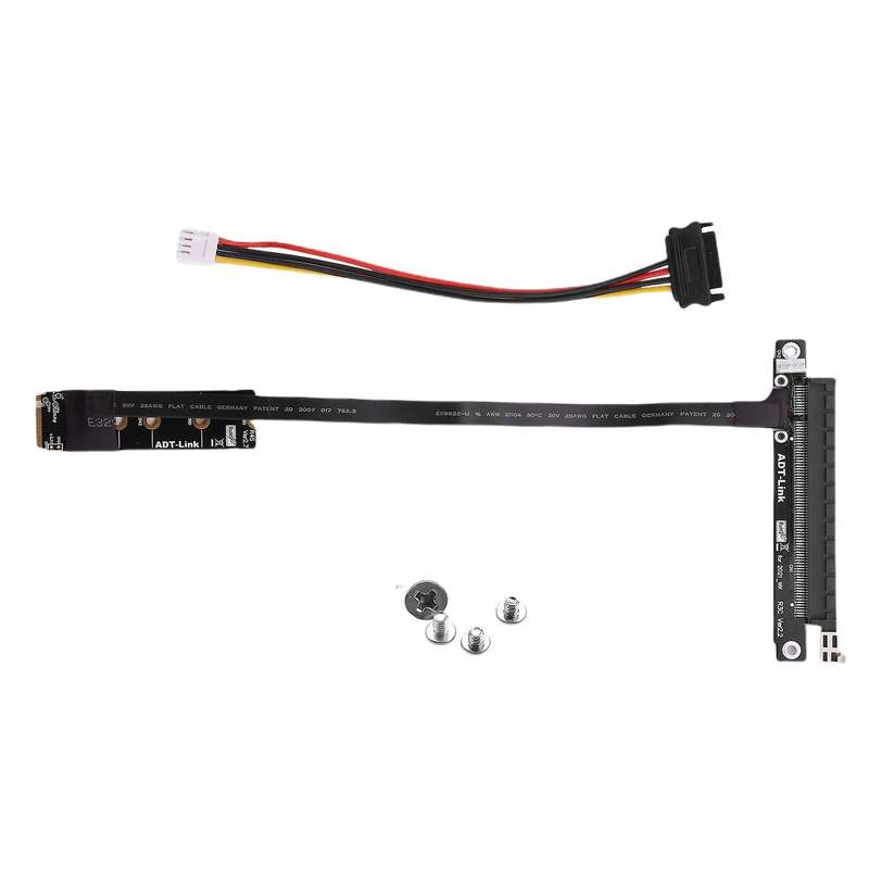 1 Piece Of M2 Ngff Nvme Extension Cable to Pcie X4 Board
