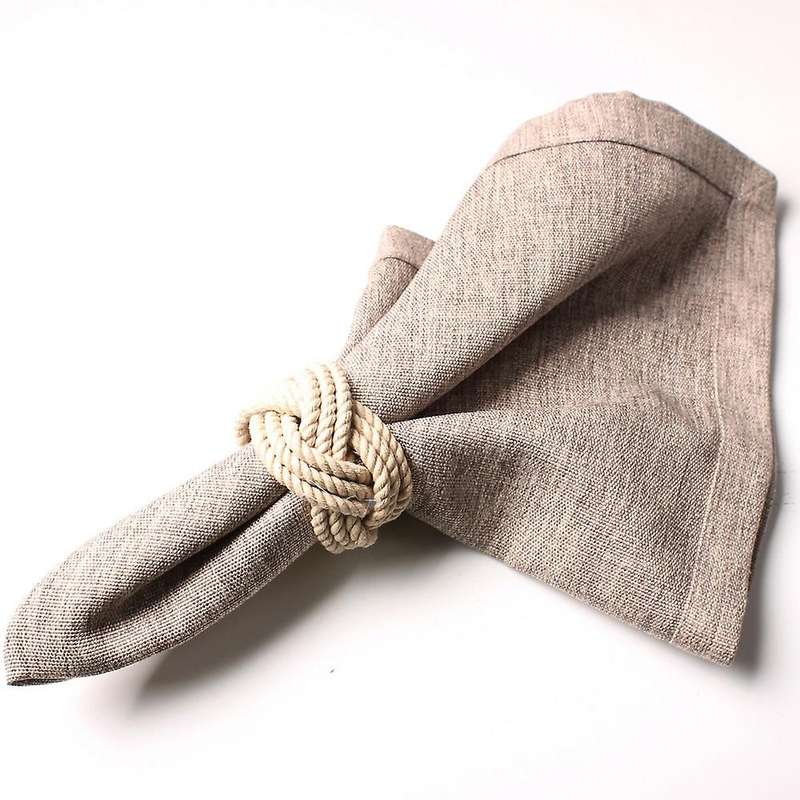Napkin Ring Set Of 7,napkin Rings Bulk for Party Decoration
