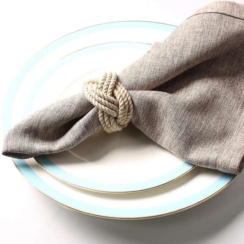 Napkin Ring Set Of 7,napkin Rings Bulk for Party Decoration