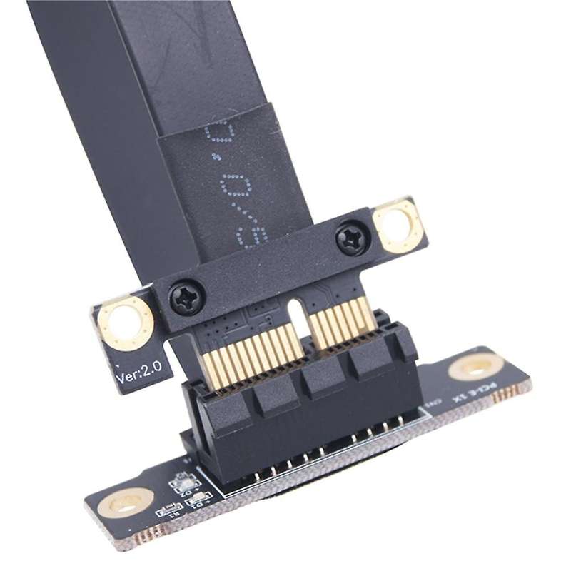 1 Piece Of Pci-e1x Extension Cable Support 1u2u Chassis Network Card