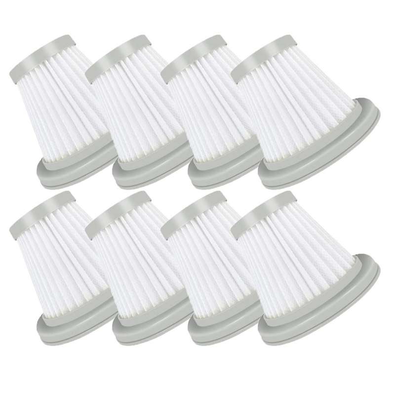 Filters 8pcs for Deerma Dx118c Dx128c Vacuum Cleaner Accessories