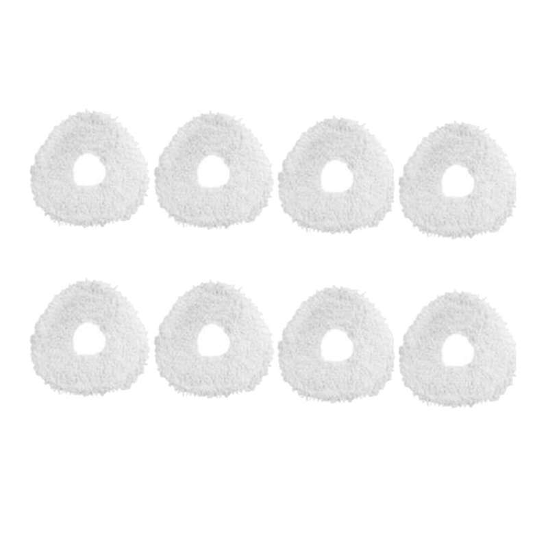 8 Pcs Mop Cloths Parts for Narwal J1 J2 Robot Vacuum Cleaner Home