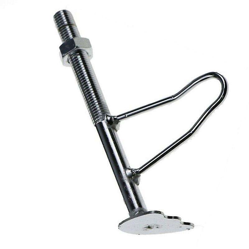 Black Cnc Motorcycle Kickstand Side Stand Adjustable Leg Prop Post
