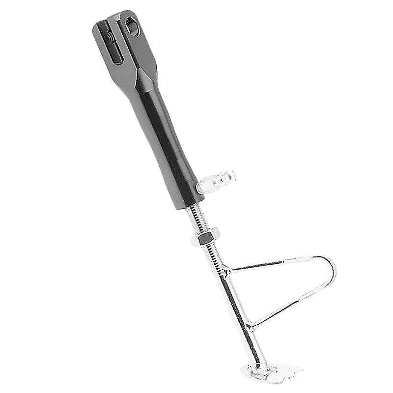 Black Cnc Motorcycle Kickstand Side Stand Adjustable Leg Prop Post