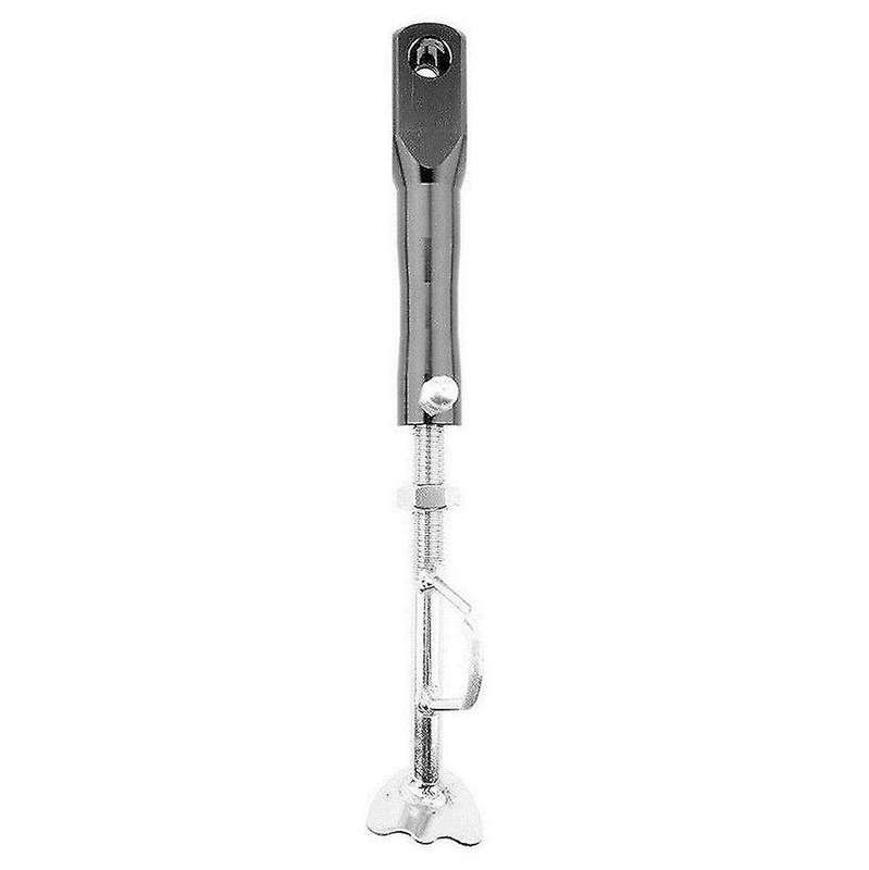 Black Cnc Motorcycle Kickstand Side Stand Adjustable Leg Prop Post