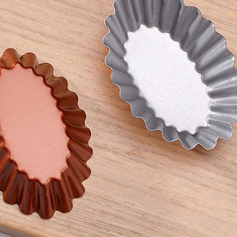 12 Pack Tart Mold Cookie Mold Chrysanthemum Cup Fruit Pie Plate Pan