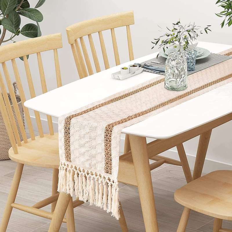 Table Mat&natural Burlap Woven Wedding Table Decoration Tablecloth -s