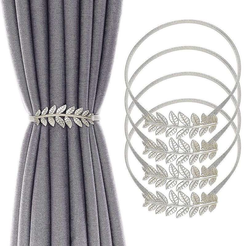 Curtain Tiebacks Spring Design Curtain Holdback Curtain Ties Silver