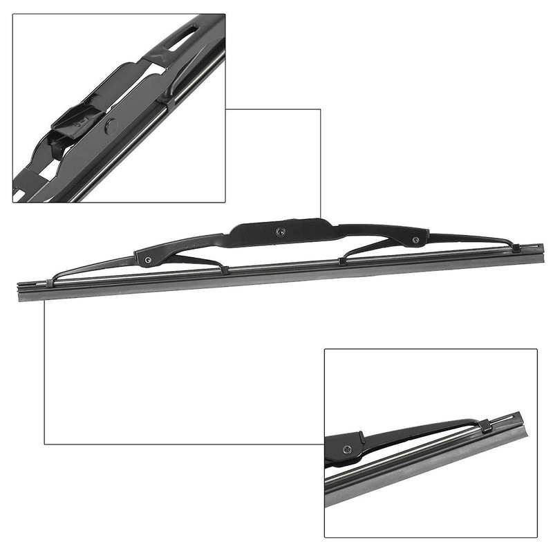 Rear Windshield Wiper Blade Arm Set for Jeep Patriot for Ford Fiesta
