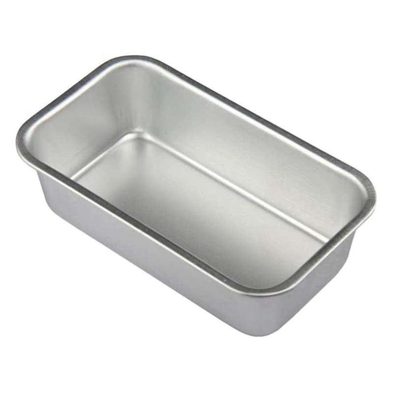8pcs Aluminum Alloy Loaf Tin Rectangular Non-stick Bread Mould