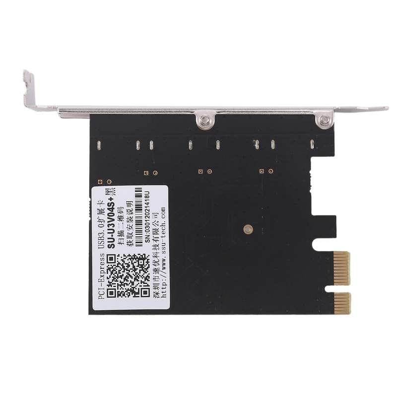 4 Port Usb 3.0 Pci Express Expansion Card Pcie Pci-e Host Controller