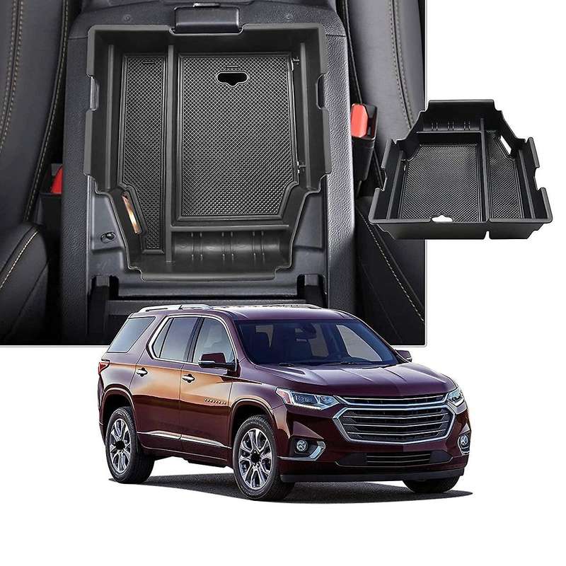 Car Central Console Armrest Storage Box for Chevrolet Traverse 18-21