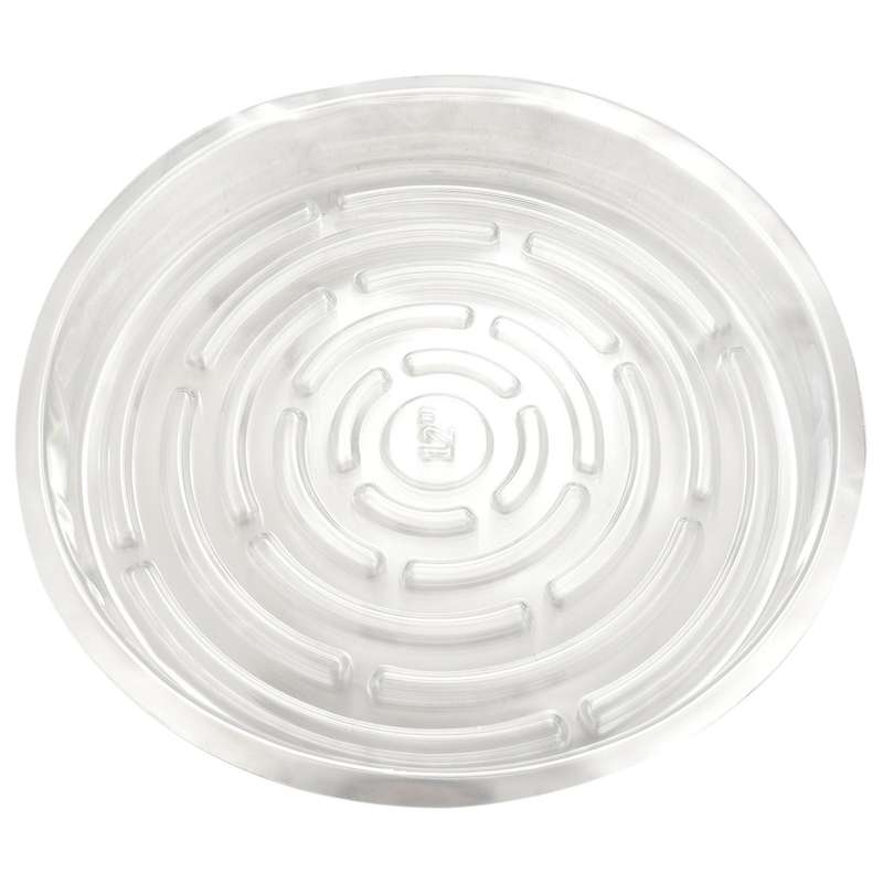 Plant Saucers, 10 Pack Of 30cm (12 Inch), Transparent Flower Pot Drip