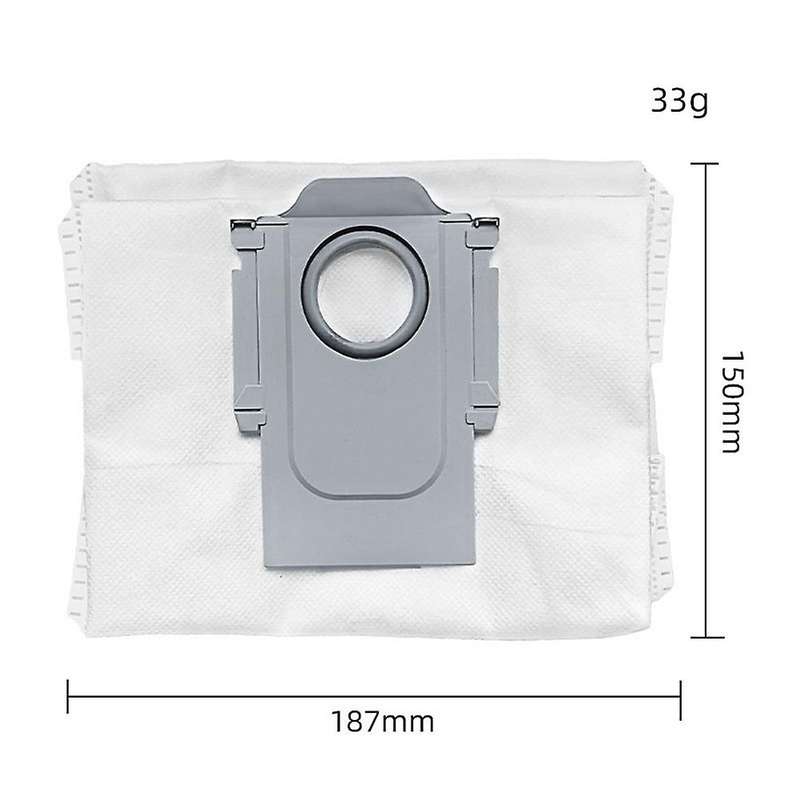 6pcs Dust Bags Kit Spare Parts for Roborock G10s G10s Pro Q7max + T8