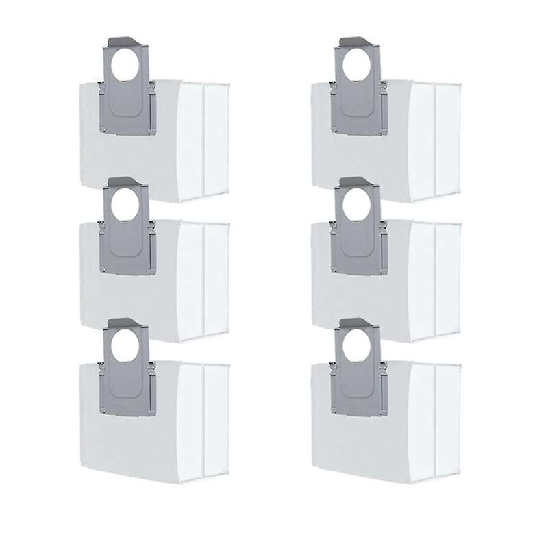 6pcs Dust Bags Kit Spare Parts for Roborock G10s G10s Pro Q7max + T8