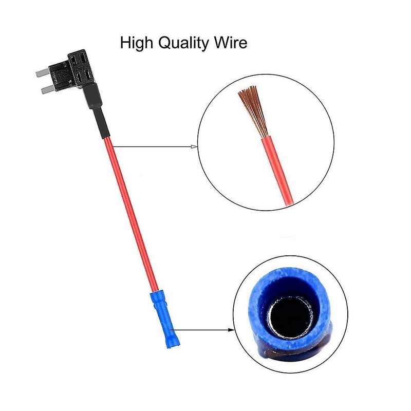 4 Types 12v Add-a-circuit Adapter and Fuse Kit,fuse Tap Fuse Holder
