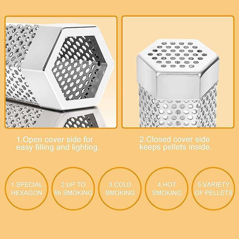 Stainless Steel 304 Smoker Tube for Grill Pellet Smoker Tube for Bbq