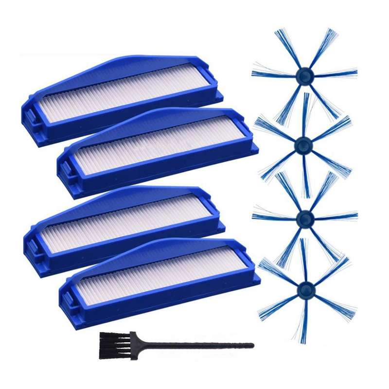 Hepa Filter 6-armed Side Brush for Philips Fc8794 Fc8796 Fc8007