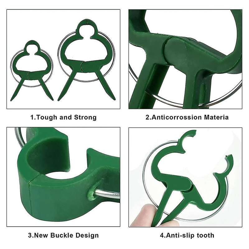 Plant Clips Climbing Plants Attachment for Young Plant, Flower Stem