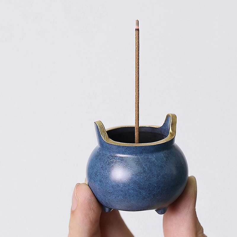 Incense Burner Incense Holder Made Of Brass with Incense Insert(b)